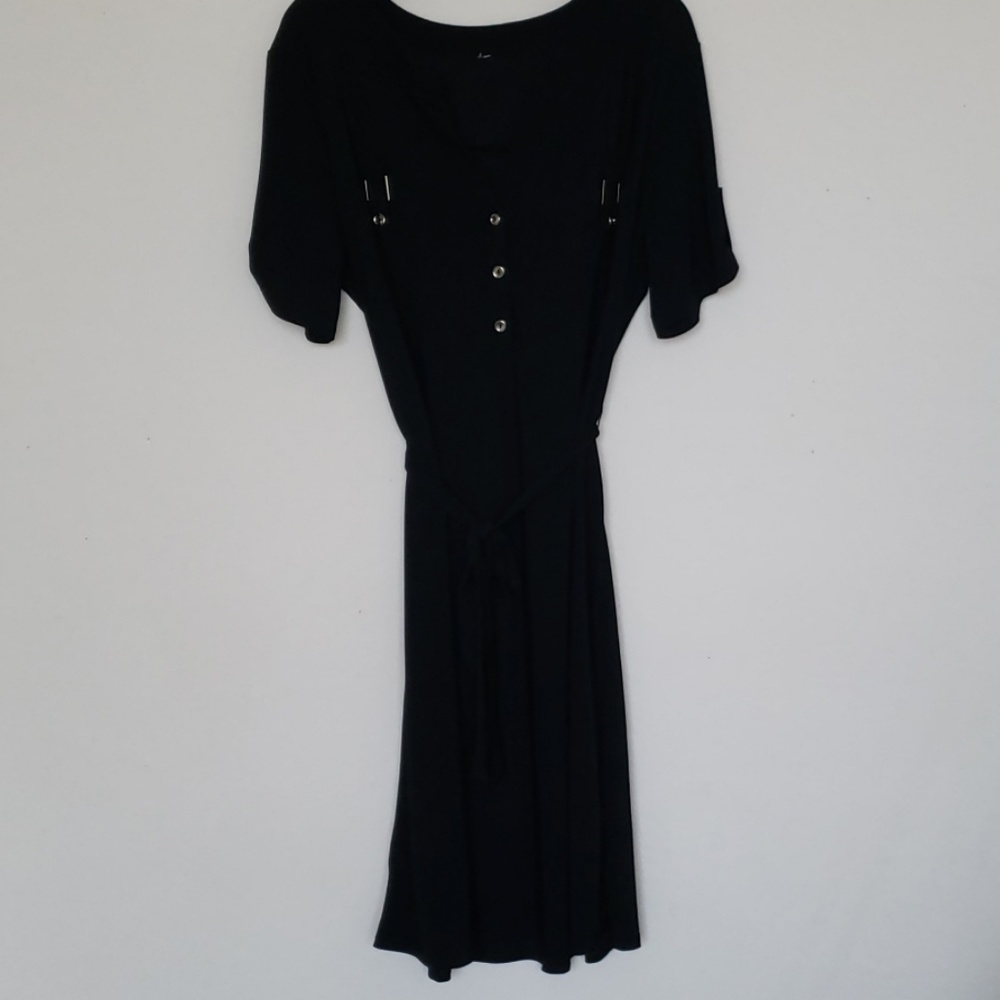 black dress